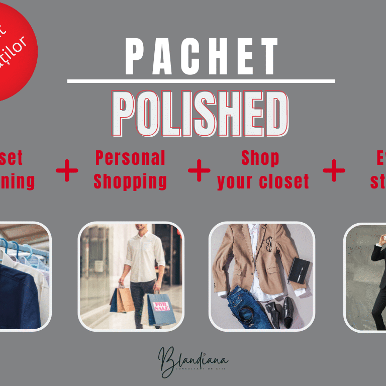 Pachet Polished *dedicat bărbaților