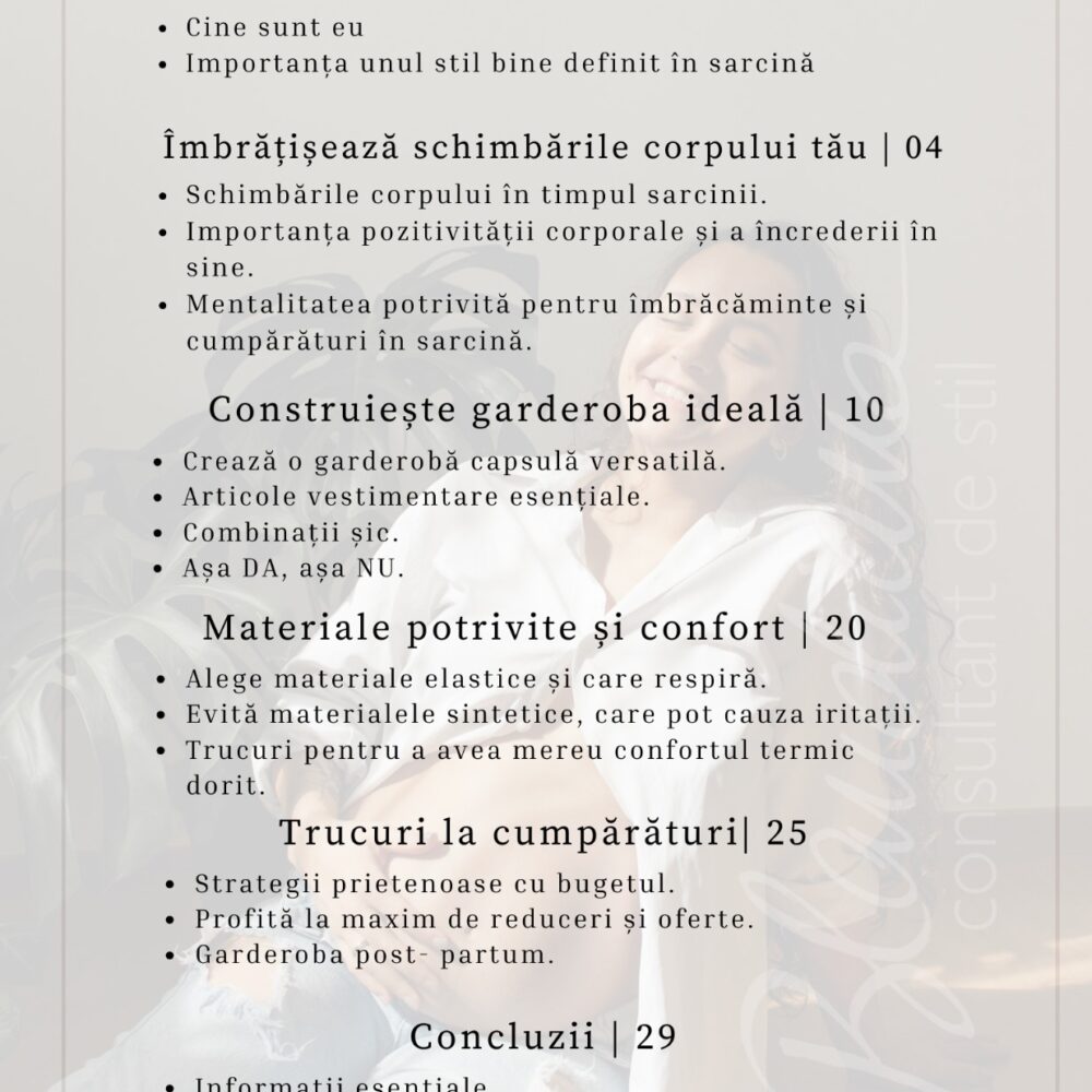 Mama Chic - Ghid de Stil pentru Femeile Însărcinate - imagine 2